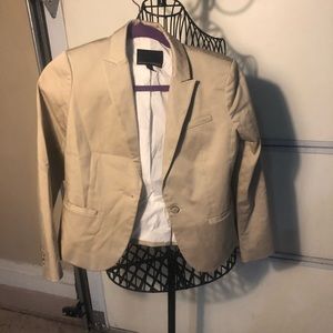 Banana republic size 0 blazer in beige